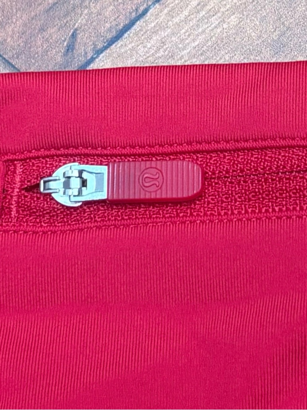 Lululemon Pace Rival Skirt Skort In Dark Red Size 10 - Picture 5 of 7